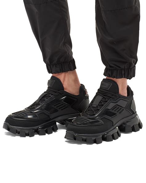 Prada Cloudbust Thunder Technical Fabric sneakers.